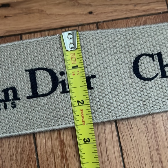 CHRISTIAN DIOR
Canvas Embroidered Book Belt - Picture 6 of 7